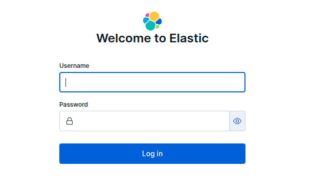 “Elastic Login Page”